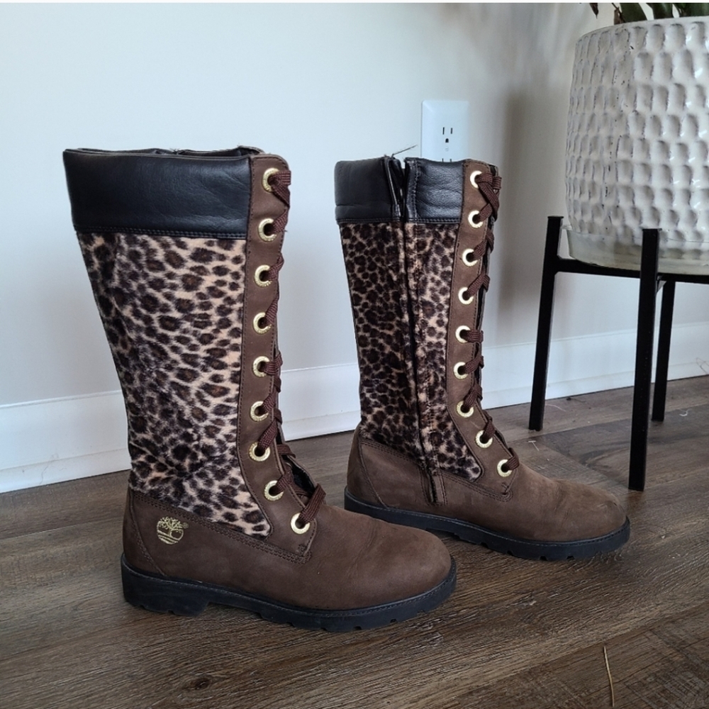 Timberland Juniors Lluxe Boots sz 6.5